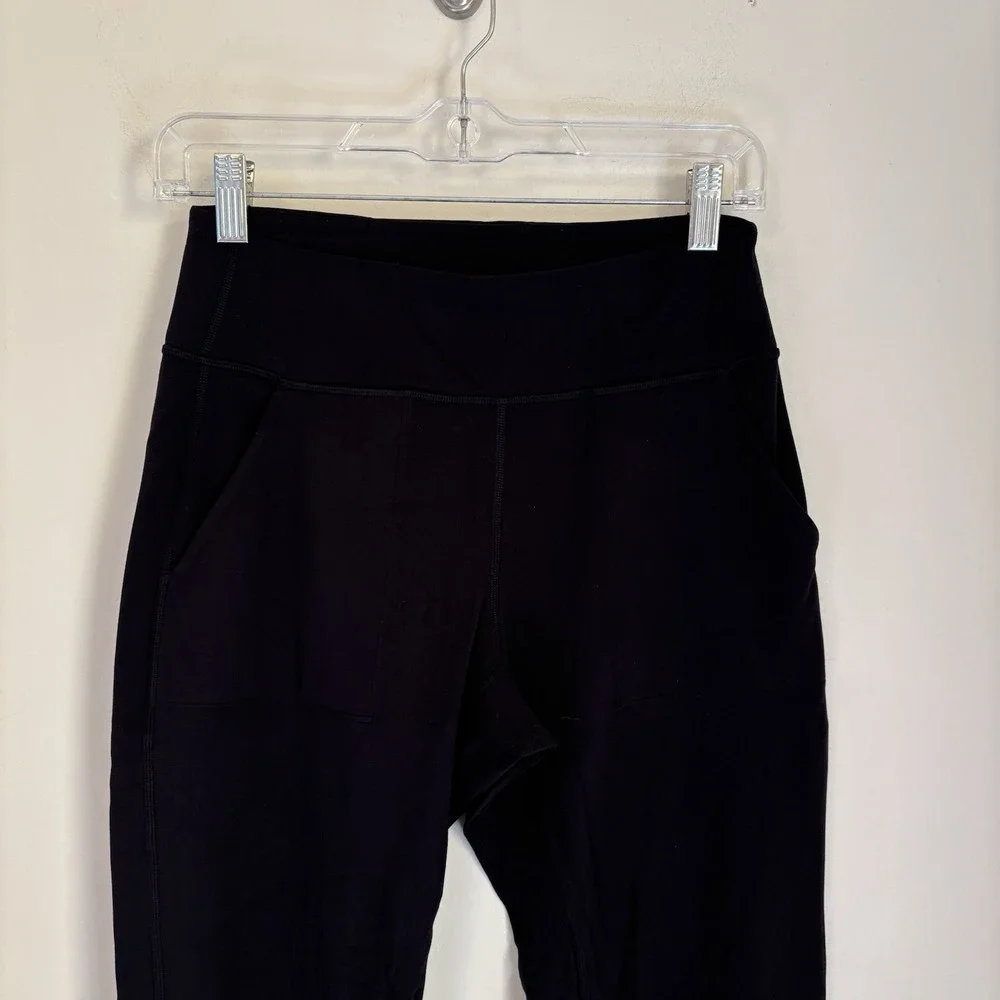 Lululemon‎ Align Jogger Nulu High Rise Pockets Size 6 Black